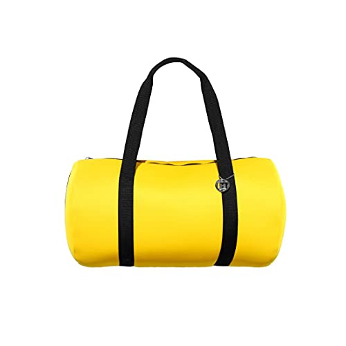 Sac de voyage SKIMP synthétique imperméable Le Complice jaune uni robuste