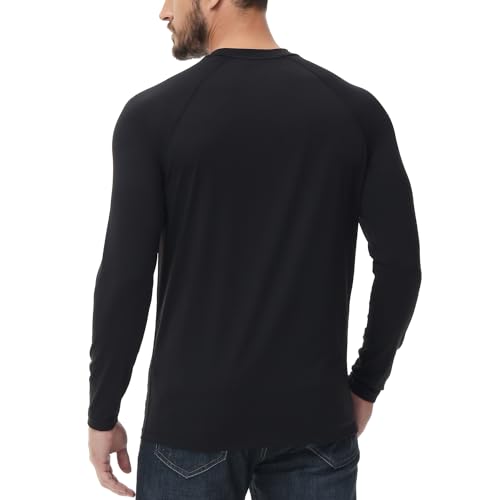 HUGE SPORTS Mens UPF 50+ UV Sun Protection Shirts Long Sleeve Quick Dry Rash Guard for Swimming Fishing Hiking Running4
