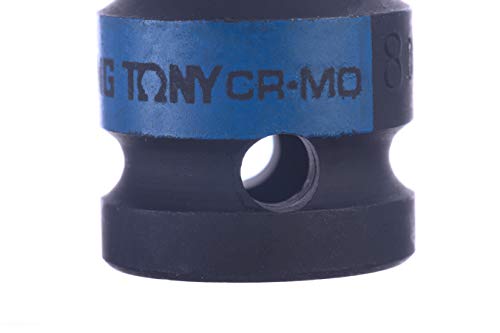 KingTony BR Soquete De Impacto Sextavado 08Mm - 1/2 Kingtony Br 453508M