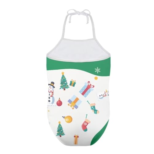 Image of Girl Funny Cute Beach Sport Halter One Piece Swimsuit Bathing Suit for 3-10 Year