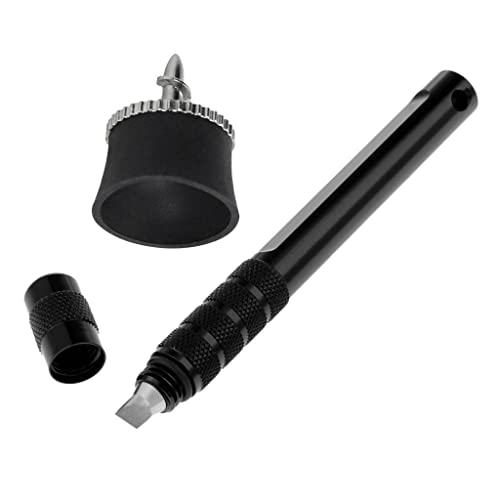 YIJU Afiador de Limpeza de Sulcos de 6 Cabeças Dourado com 1 Ventosa de Coleta de Bola Grátis