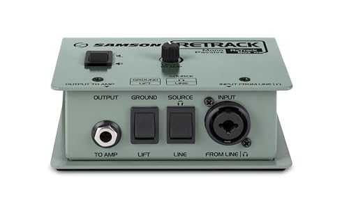 Samson Retrack Reamplification Direct Box corrige l'impédance pour ampli guitare - 2