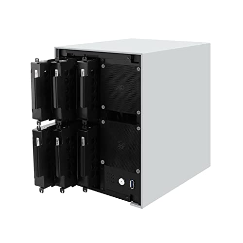 6 Bay Enterprise-Level Nas Private Cloud Network Storage Diskstation, Truenas, Support Unraid, Celeron J6413, Hunsn Nj02, 3 X 2.5Gbe I226-V Lan, Rtl8125Bg, Pcie X 1, 16G Ram, 128G Ssd #TOP28