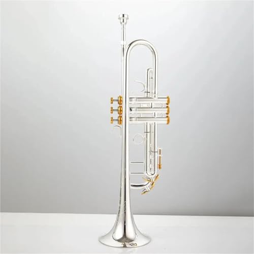Trumpets for Beginner Silver Plated Horn Brass Tube Trumpet Instrument Brass Manufacturing