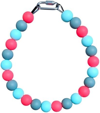 Silicone Bead Collar - Waterproof - 100% Non-Toxic - Scent Free & Odor Resistant All Breeds - Good Vibes (19)