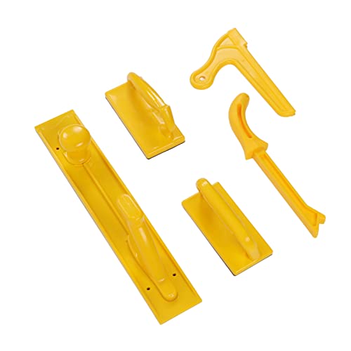Miniatura 5 de Bloque De Empuje Para Sierra De Mesa, Palo De Empuje Para Sierra De Mesa, Juego De Herramientas Manuales Con Bloque De Empuje De Seguridad, 5 Piezas De Palos De Empuje Para