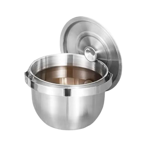 Poêle de camp et bol en acier inoxydable pour camping et pique-nique