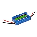 DC Power Analyzer -100A Solarpanel für Windturbinen-Tester Batteriekapazität Watt Spannung Amperemeter Niederspannungsprüfer für 12V 24V Off Grid Systeme