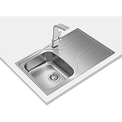 Fregadero Teka 45X45 Teka Fregadero Universe 45 TXP Acero Inoxidable