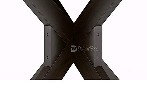 Image of DRIFTINGWOOD Dining Table 4 Seater | Four Seater Dinning Table with Gordon Chairs | Dining Room Sets | Sheesham Wood, Walnut