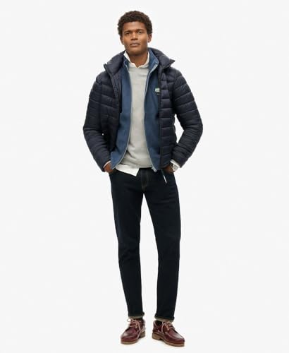 Chaleco de forro polar activo Superdry para hombre chaqueta sin mangas de invierno 3