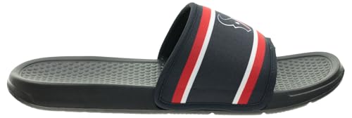 Image of FOCO NFL Team Printed Slide Sandals - Officially Licensed Football Fan Footwear for Comfort & Style