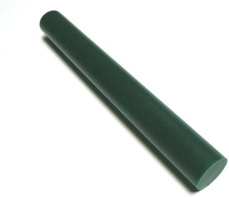 Wax Ferris Round Green Rod 1-5/16"D X 11"L Carving Waxes Round Bar 1/2 Pound