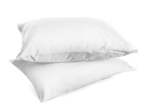 Juego de 2 Fundas de Almohada de Color Liso