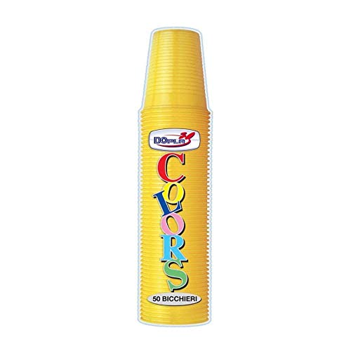 Bicchieri 200Ccx50 Gialli