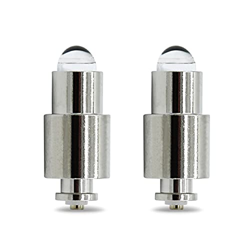 lumenivo Replacement Bulb for Welch Allyn Otoscope Bulb WA-06500 2.7W 3.5V Light Bulb with T1.5 Base Compatible for 06500, 06500, 6500, 06500U, WA06500, WA-06500-U WA Macroview Otoscope - 2 Bulbs