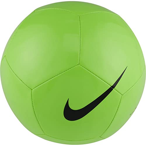 Nike DH9796-310 Pitch Team Recreational soccer ball Unisex Adult ELECTRIC GREEN/BLACK Size 5 Nike DH9796-310 Pitch Team Recreational soccer ball Unisex Adult ELECTRIC GREEN/BLACK Size 5