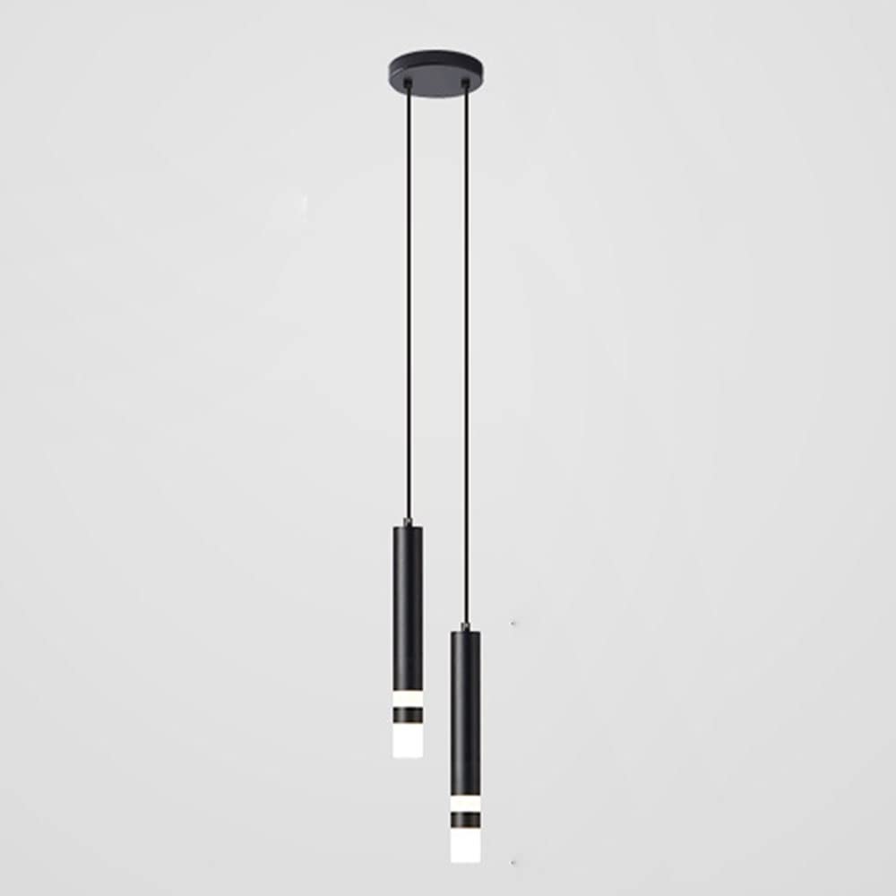 Lámpara colgante minimalista moderna con diseño sofisticado de una cabeza