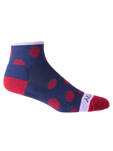 Image of Terry Cycling Air Stream Bike Socks for Women Sports Running & Cycling Mesh Ventilated Breathable Athletic Crew Ankle Sock