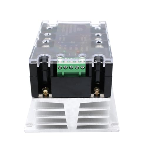 Relais régulateur de tension 220V protégeant vos circuits via son dissipateur thermique 40A