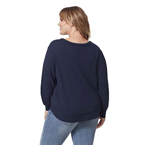 Image of Jessica Simpson Women's Poppy Rib Pullover
