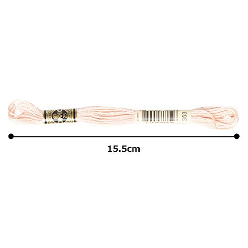 Image of DMC 6-Strand Embroidery Cotton Floss, Peach