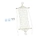 PRETYZOOM 1 Set Fruit Basket Fruit Hammock Vegetable Hammock Ornament Decor Vegetables Macrame Vegetable Storage Hammock Vegetable Hanging Hammock Lace Wall Hanging Cotton White
