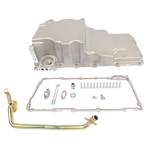 302-2 LS Swap Engine Oil Pan Kit Low Profile Compatible with 1964-1992 Chevy Nova Camaro Ventura Omega F-body G-body LS1 LS2 LS3 LS6 5.7L 5.3L 6.5L