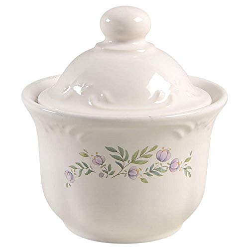 Pfaltzgraff Meadow Lane Stoneware Sugar Bowl #TOP23