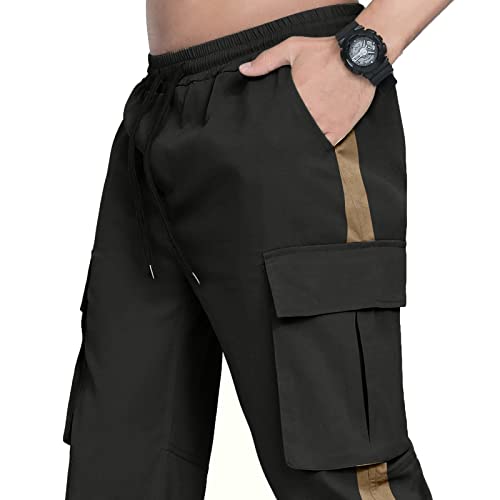 Pantalon de travail cargo homme extensible à poches multiples