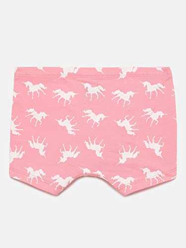 Image of mackly Girls Boxers (Pack of 3) - Cotton Boxer Shorts, Seamless Comfort, Mid Waist Boyshorts Panties