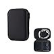 Festplattentasche Festplatten Case HDD Case Für 2,5 Zoll Festplatten und SSD, Robust&Stoßsicher Tasche Hülle für Portable/Extreme Portable SSD Externe Festplatte, Hart Reise Tragen Etui Case - Schwarz