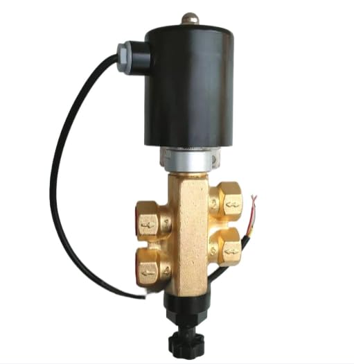 1pc two position three-way solenoid valve DFL24-12 two position four-way solenoid valve DFL24-12 2402550.1301 (Aluminum four-wayDFL24-12 DC24V)