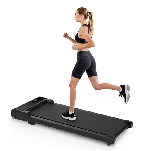 Tapis De Marche sous Bureau – Tapis De Course Compacts et Portables pour Le Bureau à Domicile...