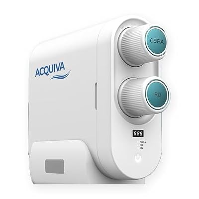 ACQUIVA S9 Tankless Reverse Osmosis Water Filter System | 700 GPD Under Sink RO Purifier with Smart LED Display, 4-Stage Filtration, 2:1 Pure-to-Drain Ratio, 0.0001?m Accuracy — Fits 95% of Kitchens