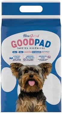 Good Pad Tapete Higiênico Para Cães 60Cmx60Cm 50 Unidades Embalag...