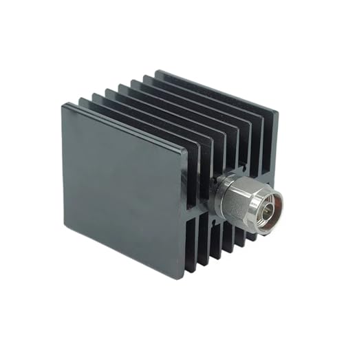 Atenuador coaxial tipo N para alta frecuencia intermedia con chasis de disipación de 50W y 3 GHz