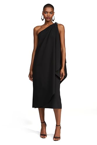H HALSTON Women's Aries Dress in Crepe