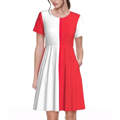 Robe indonésienne EdWal légère à manches courtes pour le confort d'été