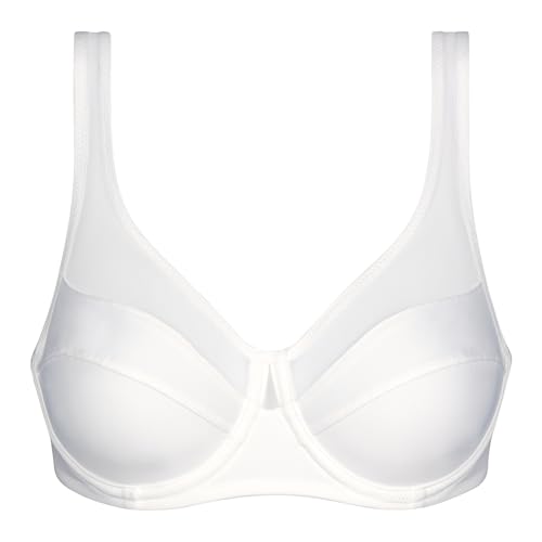 Dim Femme - Soutien-Gorge Generous Classic x1 | Maintien Parfait pour Poitrines Généreuses | Microfibre Épaisse et Stretch | Dos en U et Bretelles Larges | Look Moderne et Confort Absolu