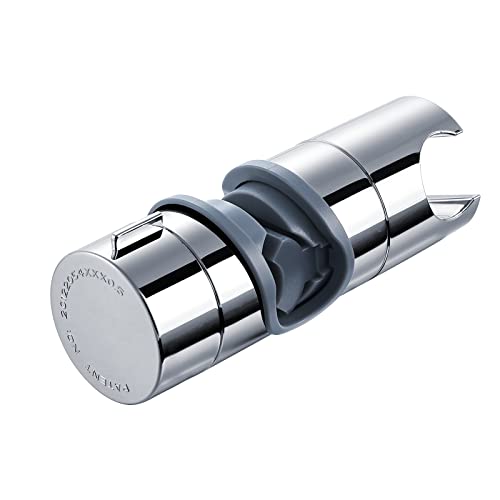 Joyoldelf Support de Douche à Main Remplaçable, Support de Pommeau de Douche, 16-19MM à Diamètre Réglable, ABS Chromé