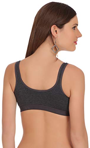 Image of FIMS - Fashion is my style Women?s Cotton Lycra Molded Cup Sports Bra Gym Bra Yoga Bra Running Bra Sports Bra Sports Bra for Women for Gym Sports Bra for Girls Sports Bra for Women Pack of 1