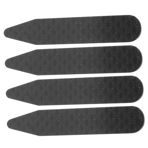 FOMIYES 2Pairs Collar Stays for Men Shirt Collar Stays Support for Dress Shirts Essential Collar Supplies for Formal Wear
