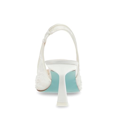 Betsey Johnson Womens Nikki Cushioned Footbed Laceless Slingback Heels3