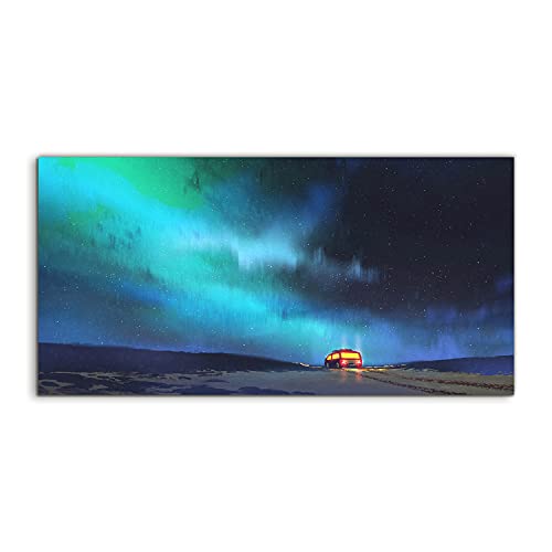 Image sur verre haut de gamme 140x70cm verre trempé de sécurité