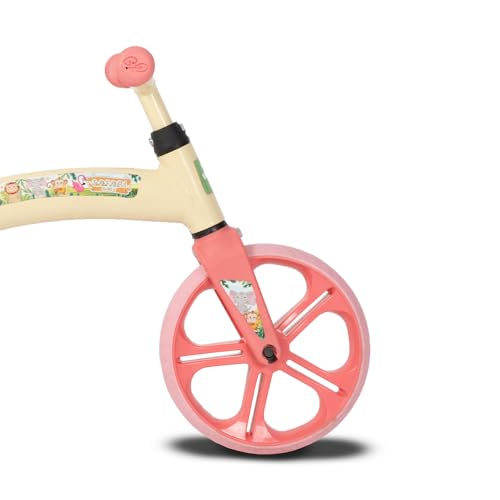 Verden Bicicleta de Equlibrio em Aluminio Balance Safari Baby Bege/Goiaba