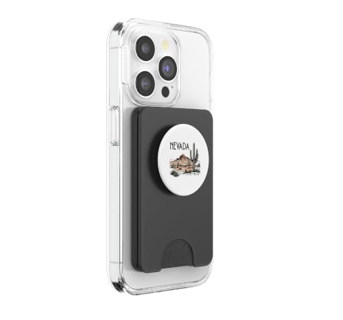 PopSockets PopWallet Nevada MagSafe tarjetero para iPhone y soporte móvil 4