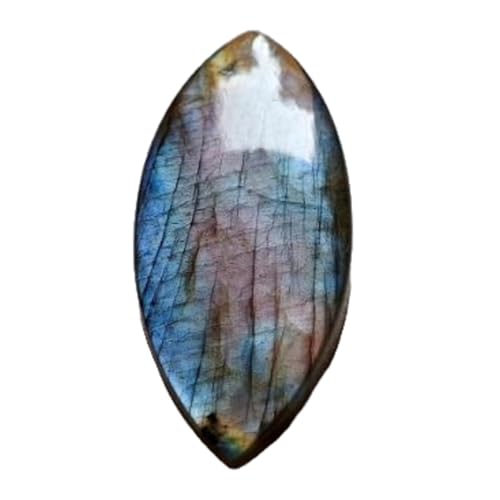 Labradorite naturelle marquise 57x25x7mm cabochon vrac pour bijoux DIY GH_NAT_03535