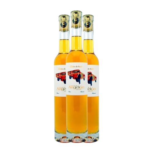 Sidra Viuda de Angelón Sidra de Hielo Media Botella 37 cl (Caja de 3 Media Botella de 37 cl)