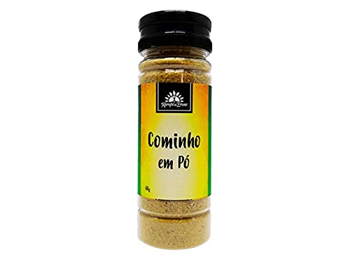 Cominho em pó 100 % Natural Kampo de Ervas Frasco com 60 gr